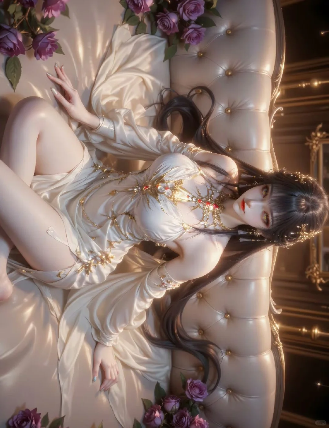 国漫女神性感美腿对比，好身材大长腿高颜值