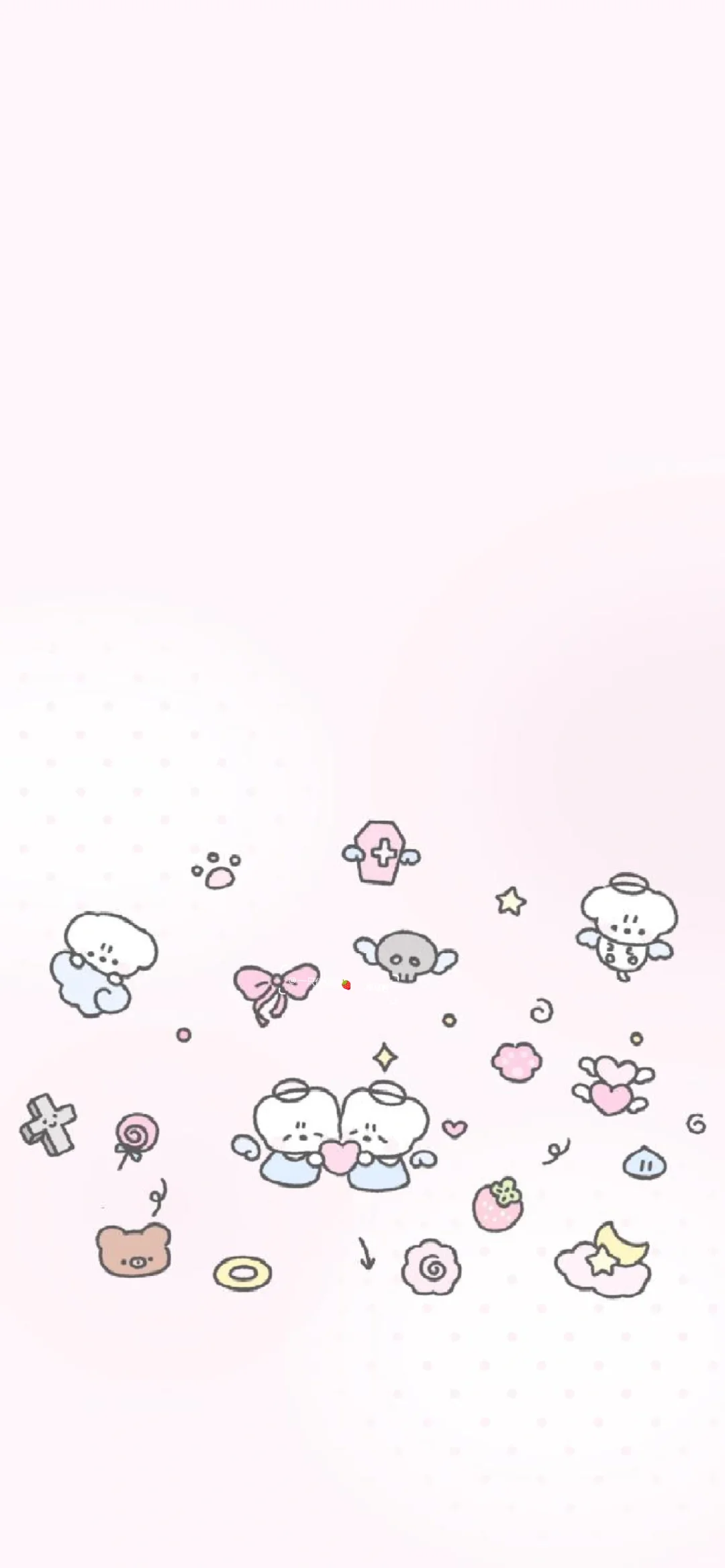 手机壁纸｜可爱粉色系套图