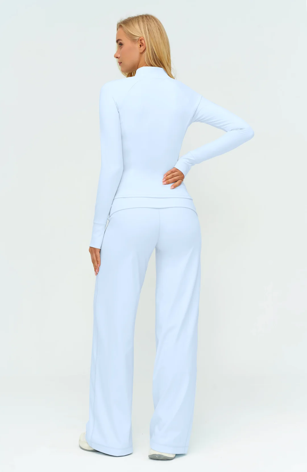 紫调瑜伽服｜慵懒又显瘦的运动穿搭