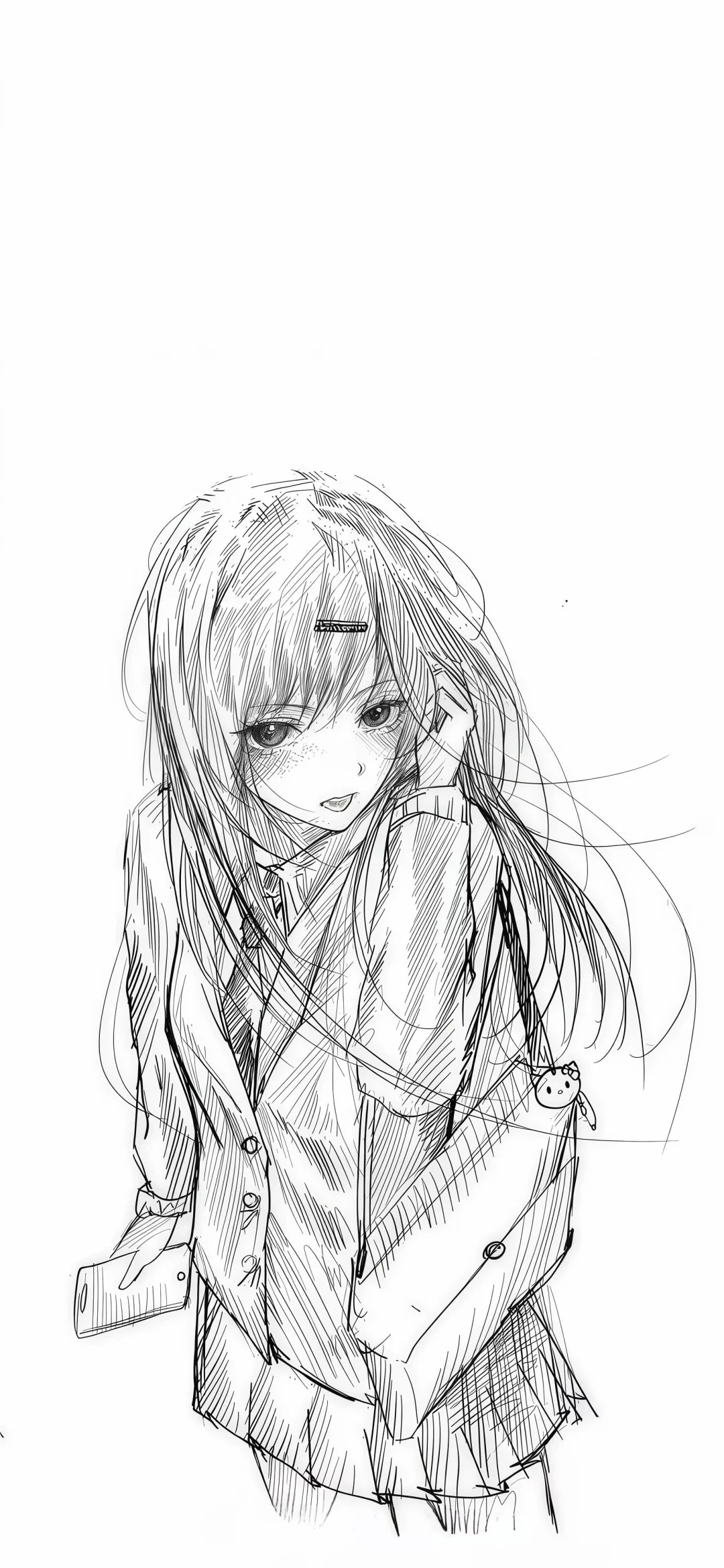 ｈｅｉｓｅ线稿背景壁纸