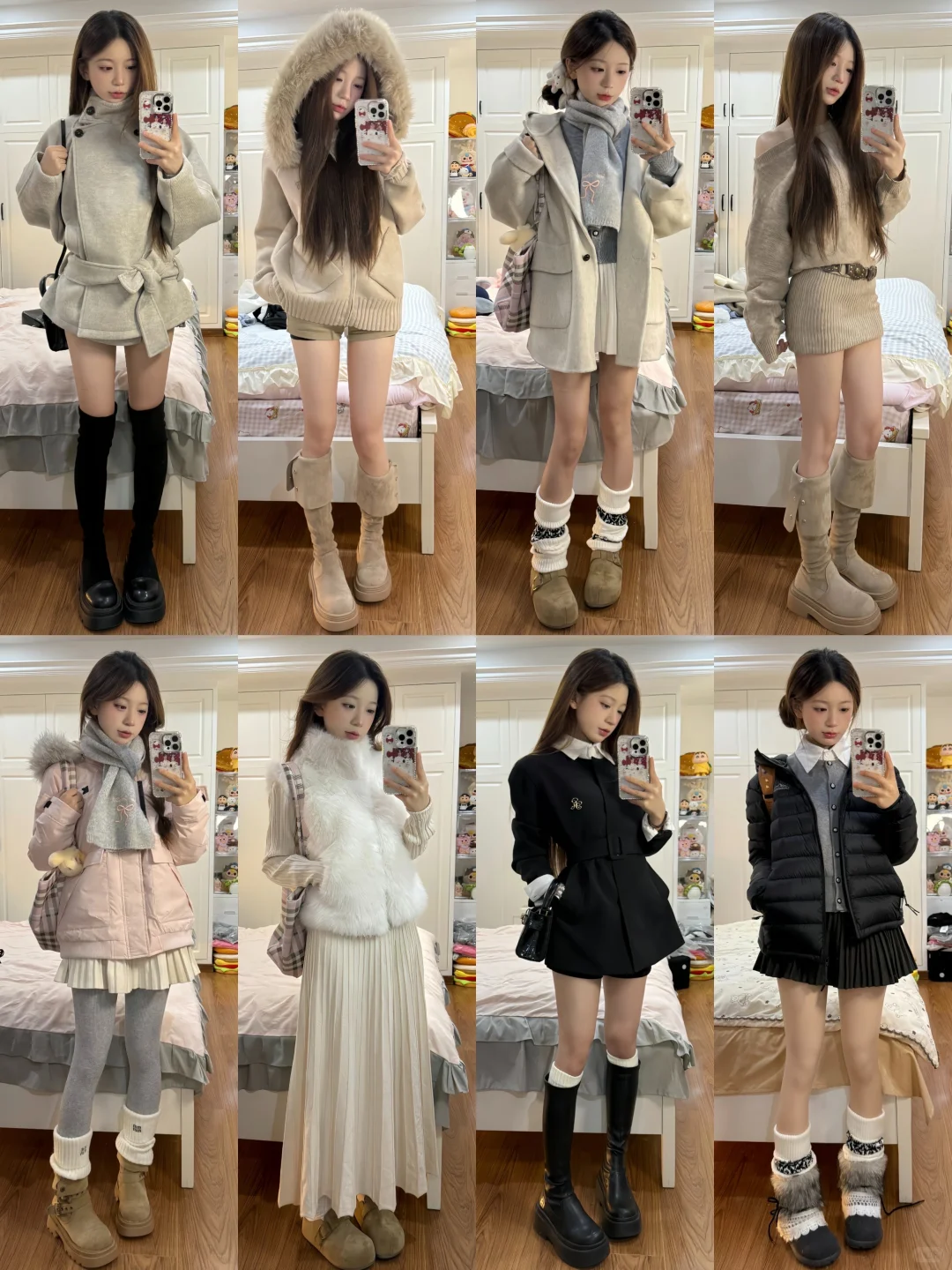 40套🫧｜秋冬穿搭分享