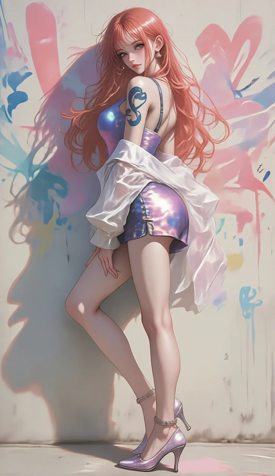 海贼女团镭射风穿搭美到犯规