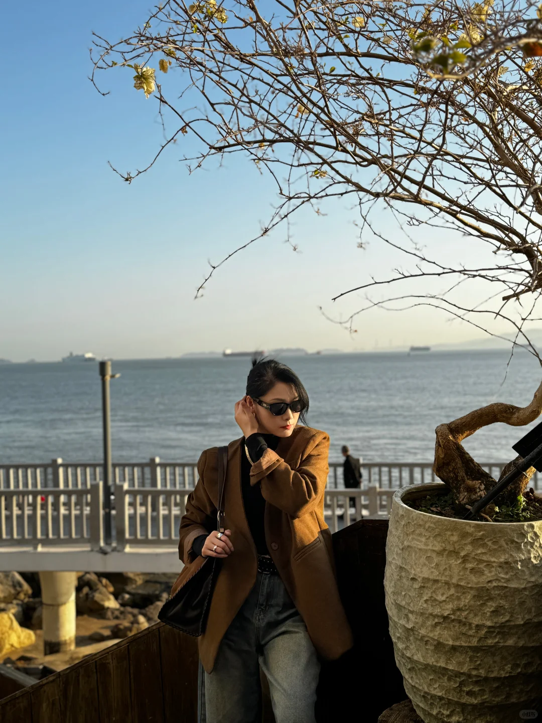 焦糖系松弛感｜把海边浪漫穿在身上🍂