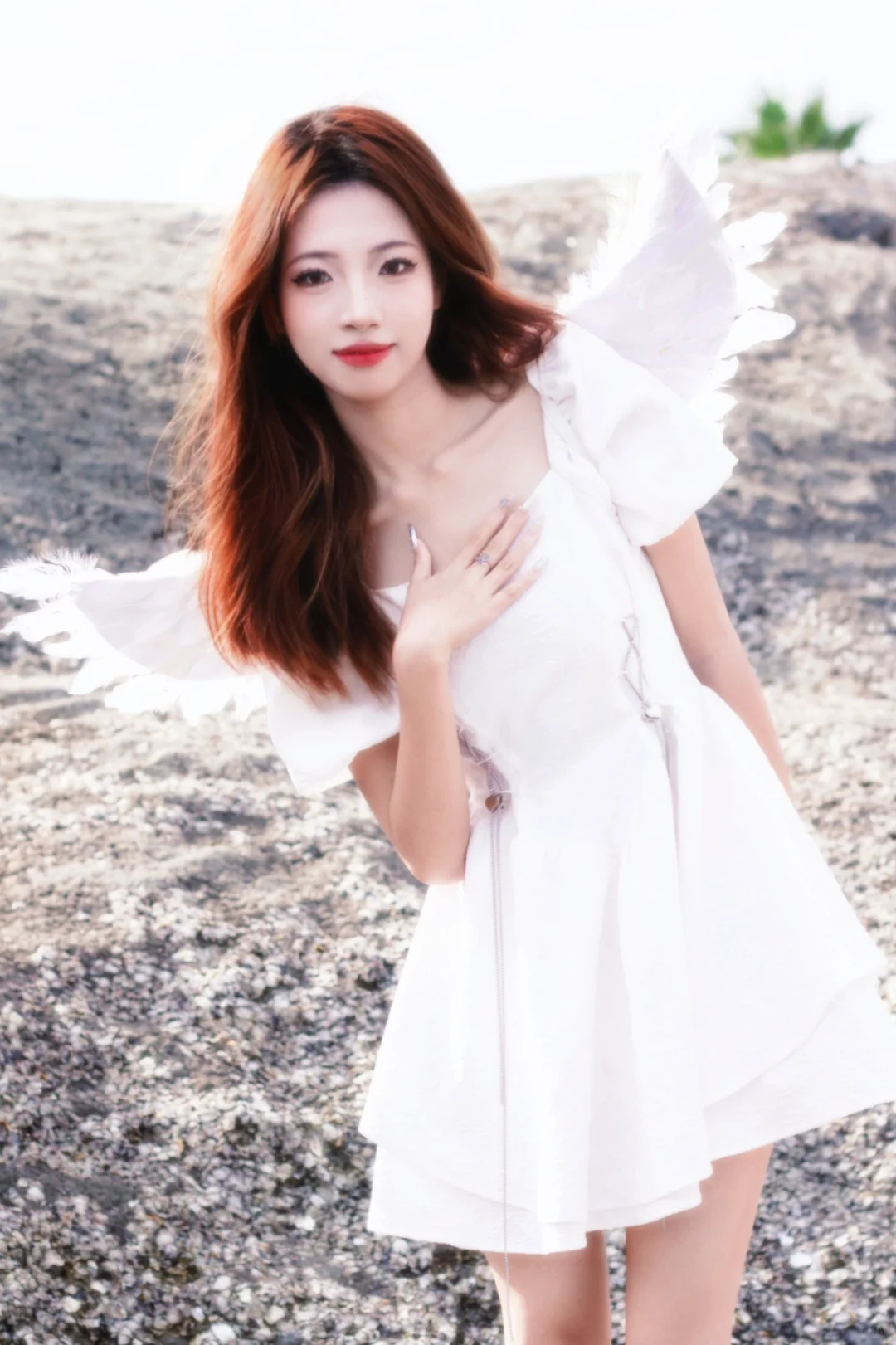 看！天使在发光！