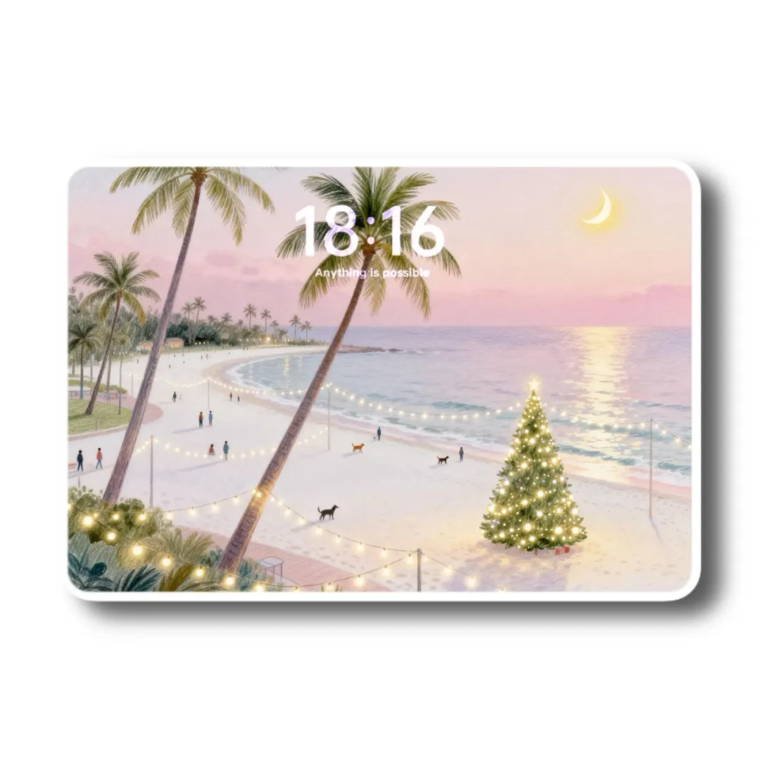 ipad海滩壁纸🌴