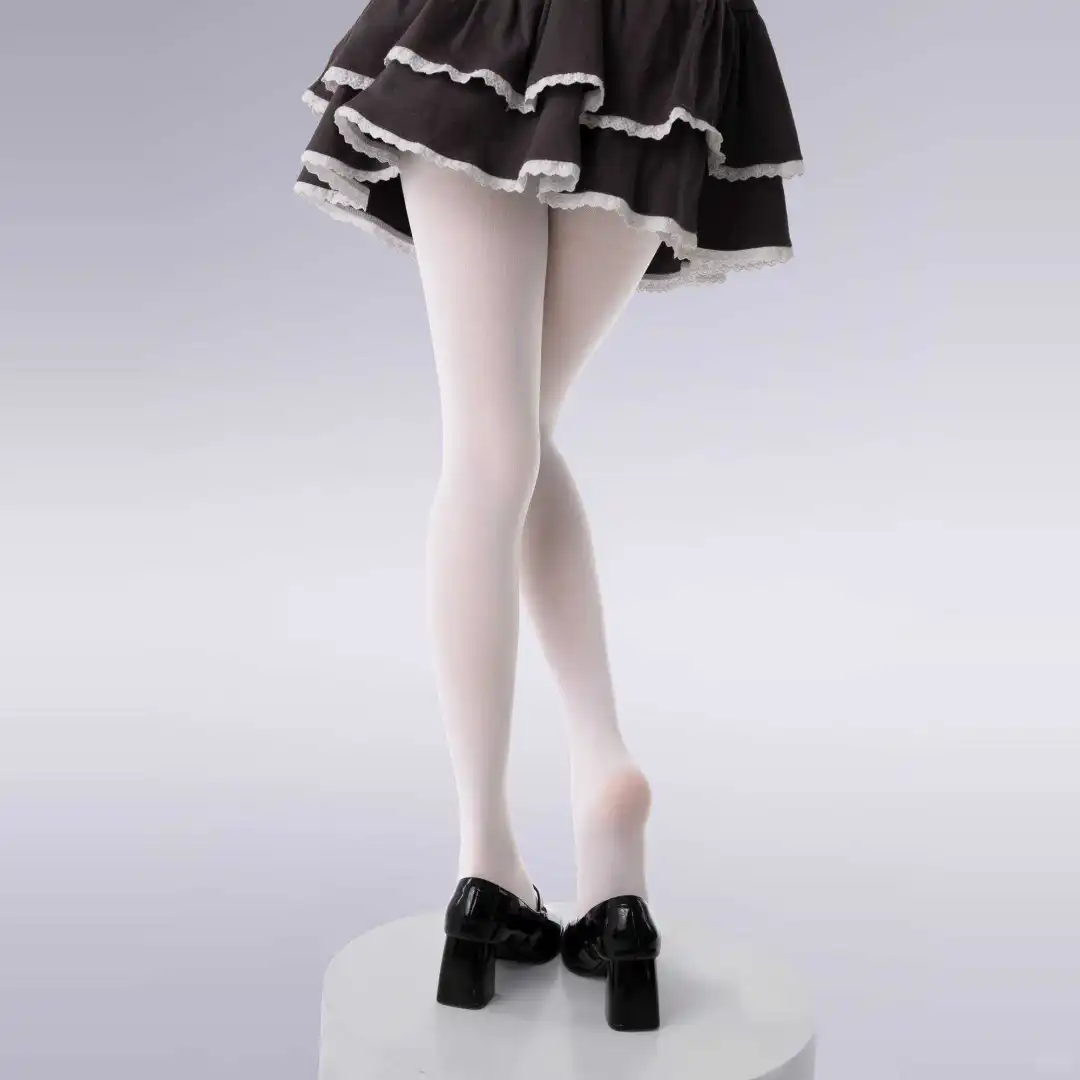 🌙纯欲白袜太甜了！JK少女必备🌙