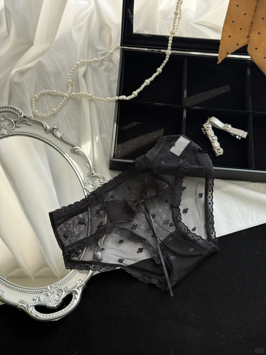 透纱蕾丝内内｜纯欲氛围感直接拉满💫