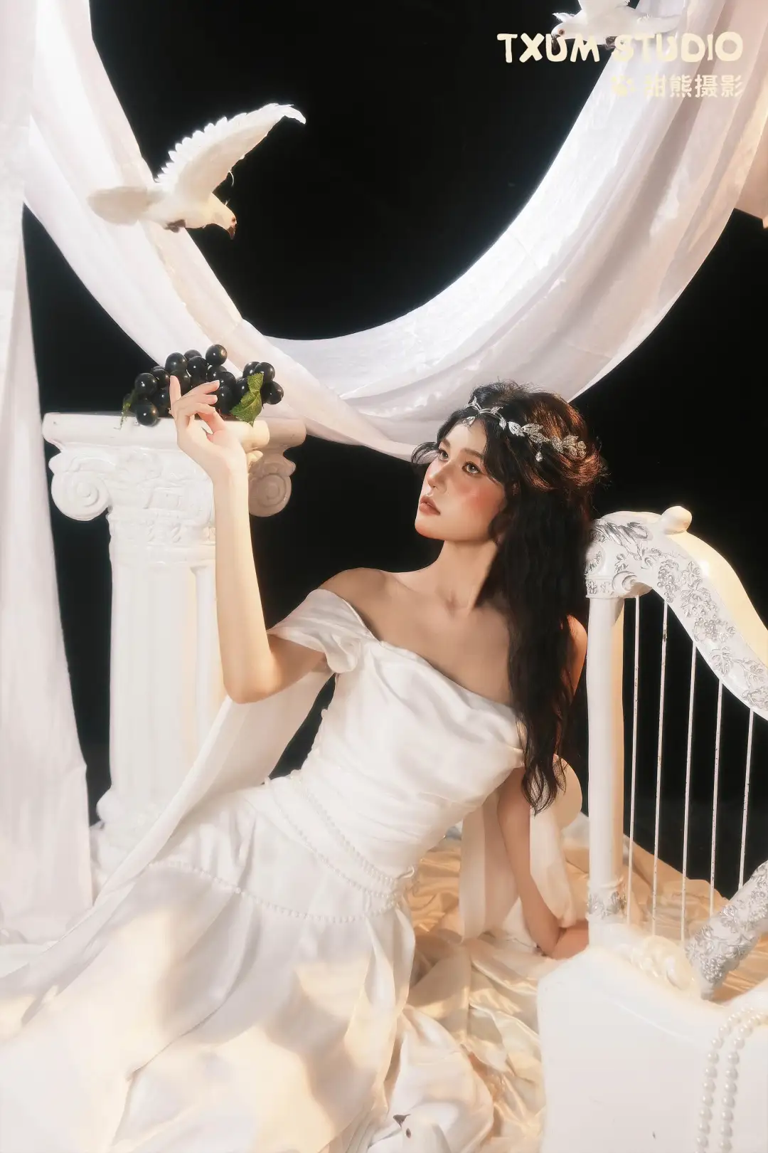 神圣感天使写真🎀神明女孩的超凡之美!