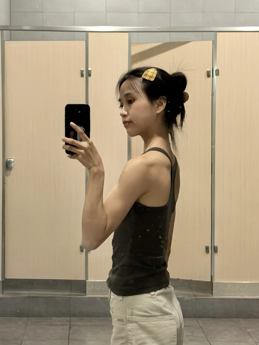 瘦手臂，只在呼吸之间