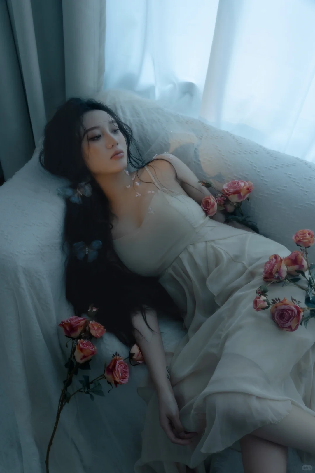 纯欲氛围感私房照🤍属于你的独家纯欲美女