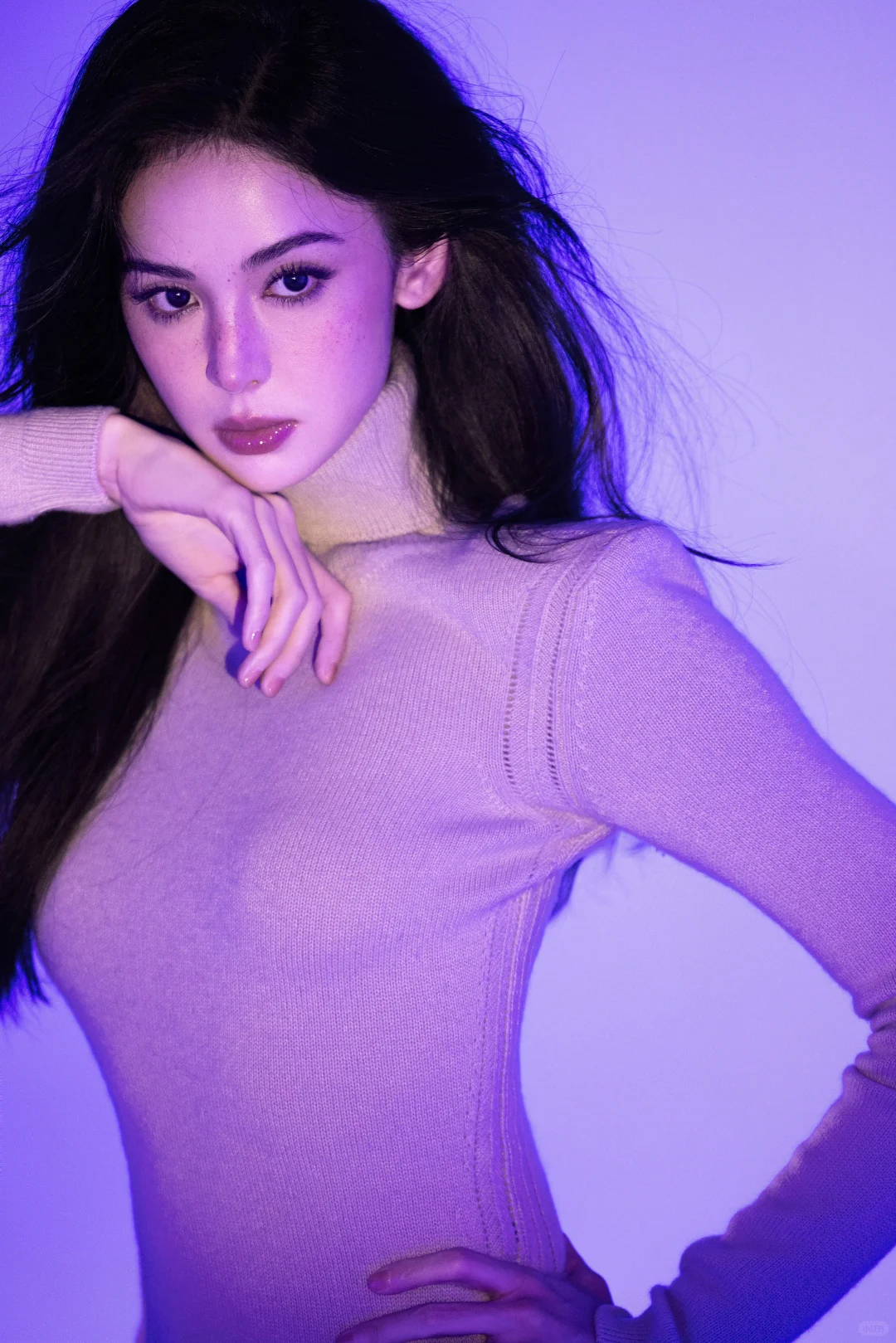 娜扎/和紫色一样迷人