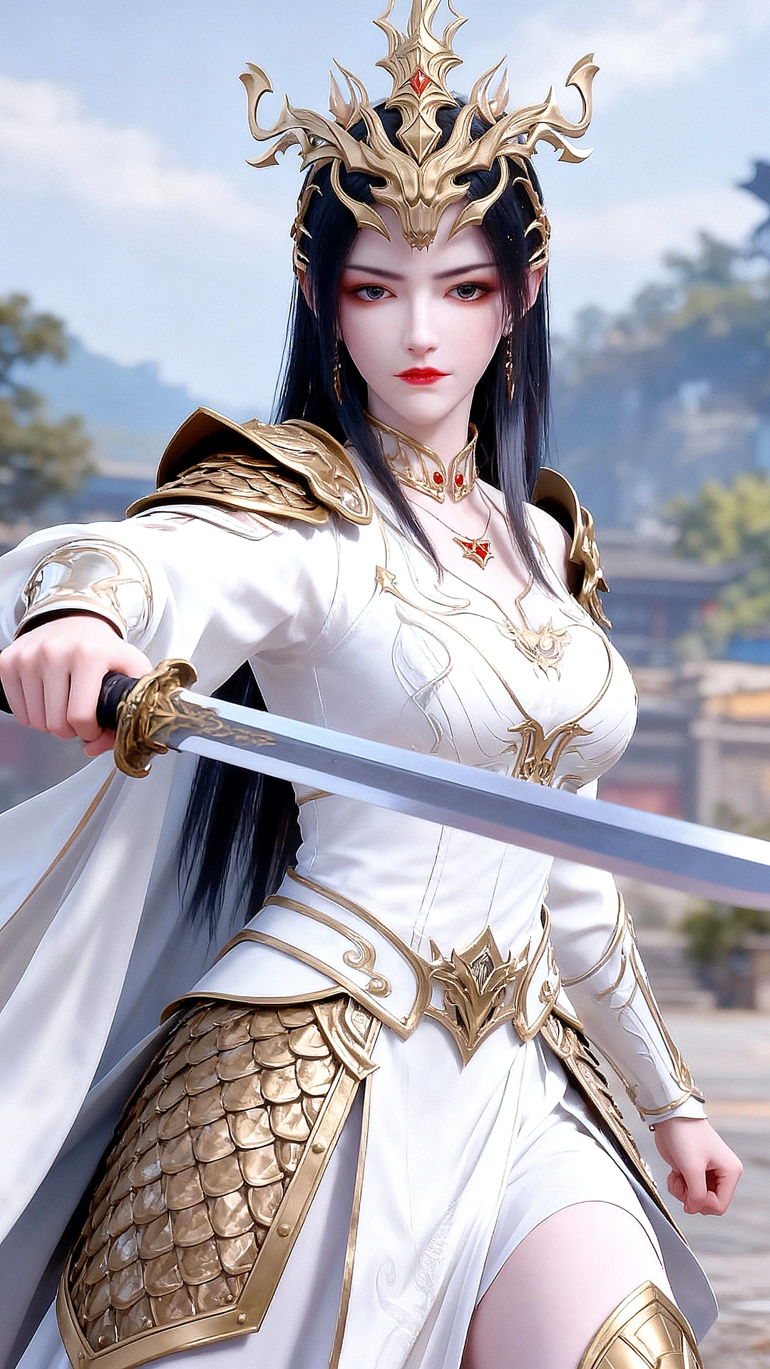 国漫女神｜美杜莎斗破苍穹动漫高清壁纸将军