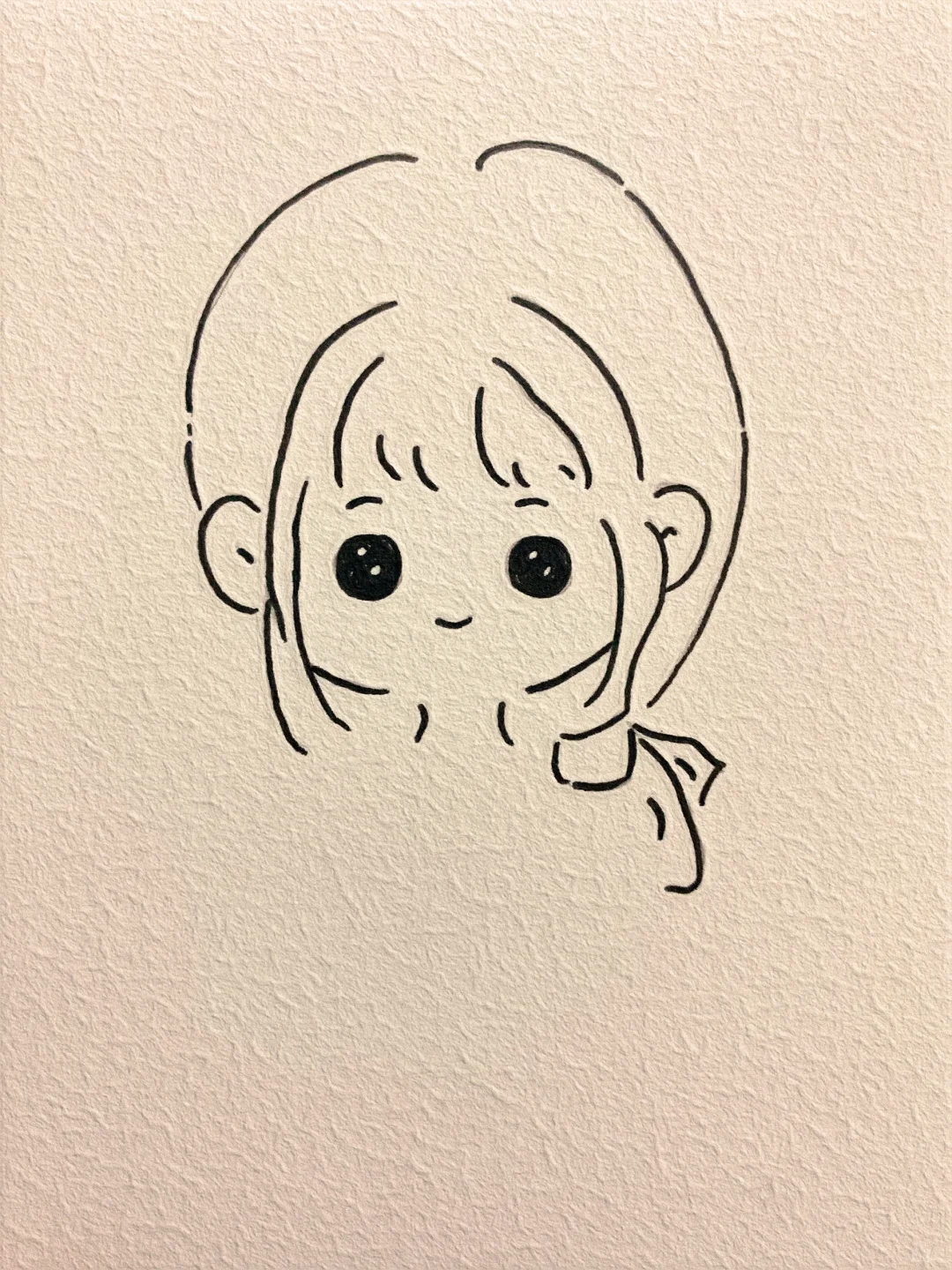 萌萌的线条女孩👧