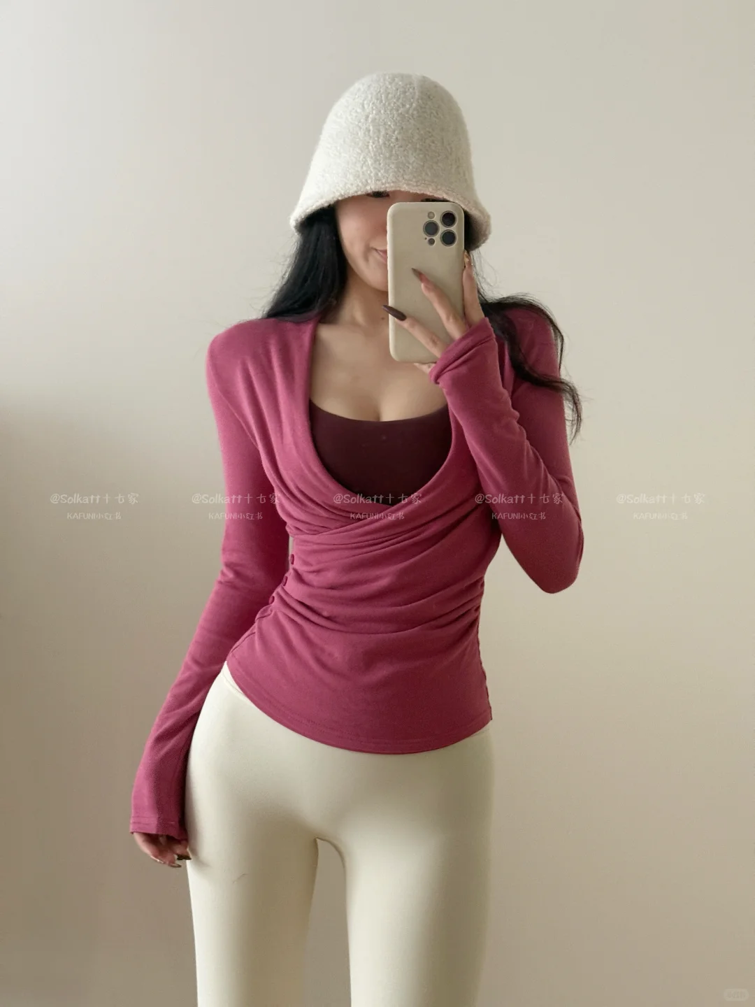 美到忍不住加色！真女人就要穿点梅紫色！