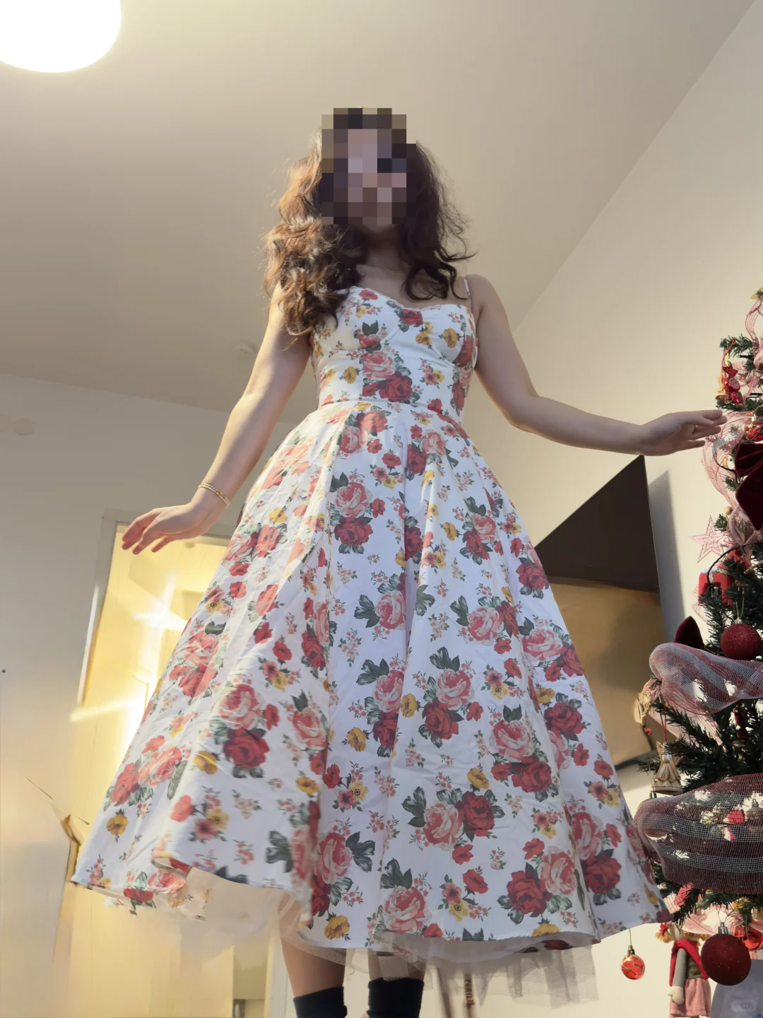 house of cb玫瑰裙