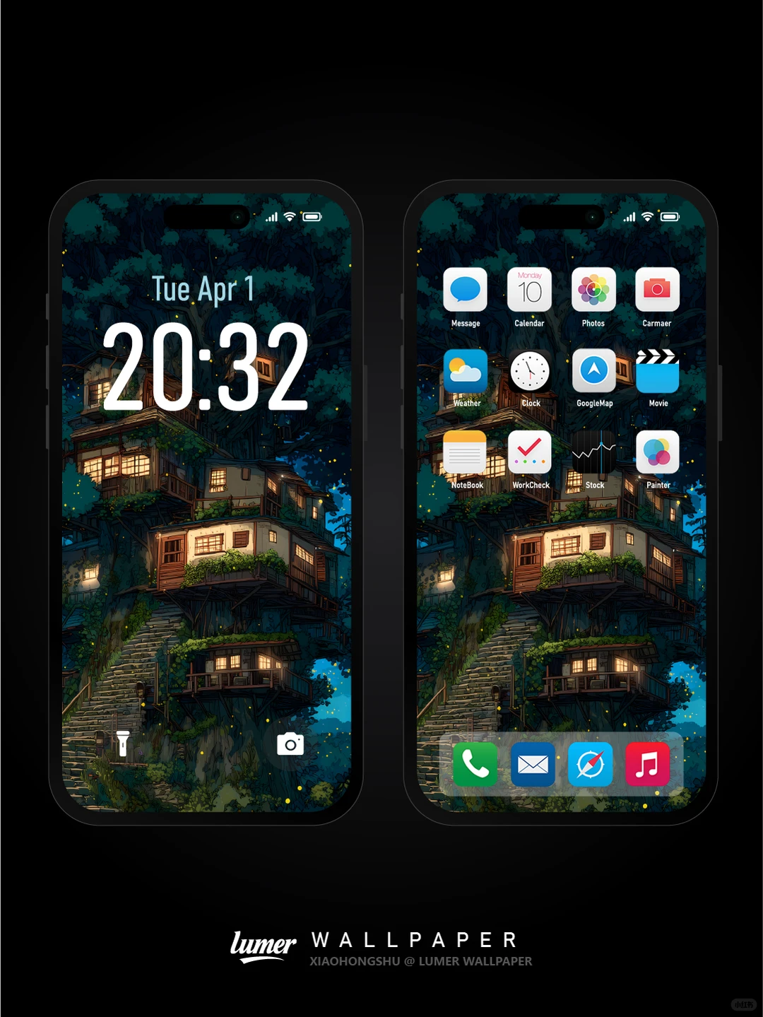 通用高清壁纸｜幽林筑梦｜#0024