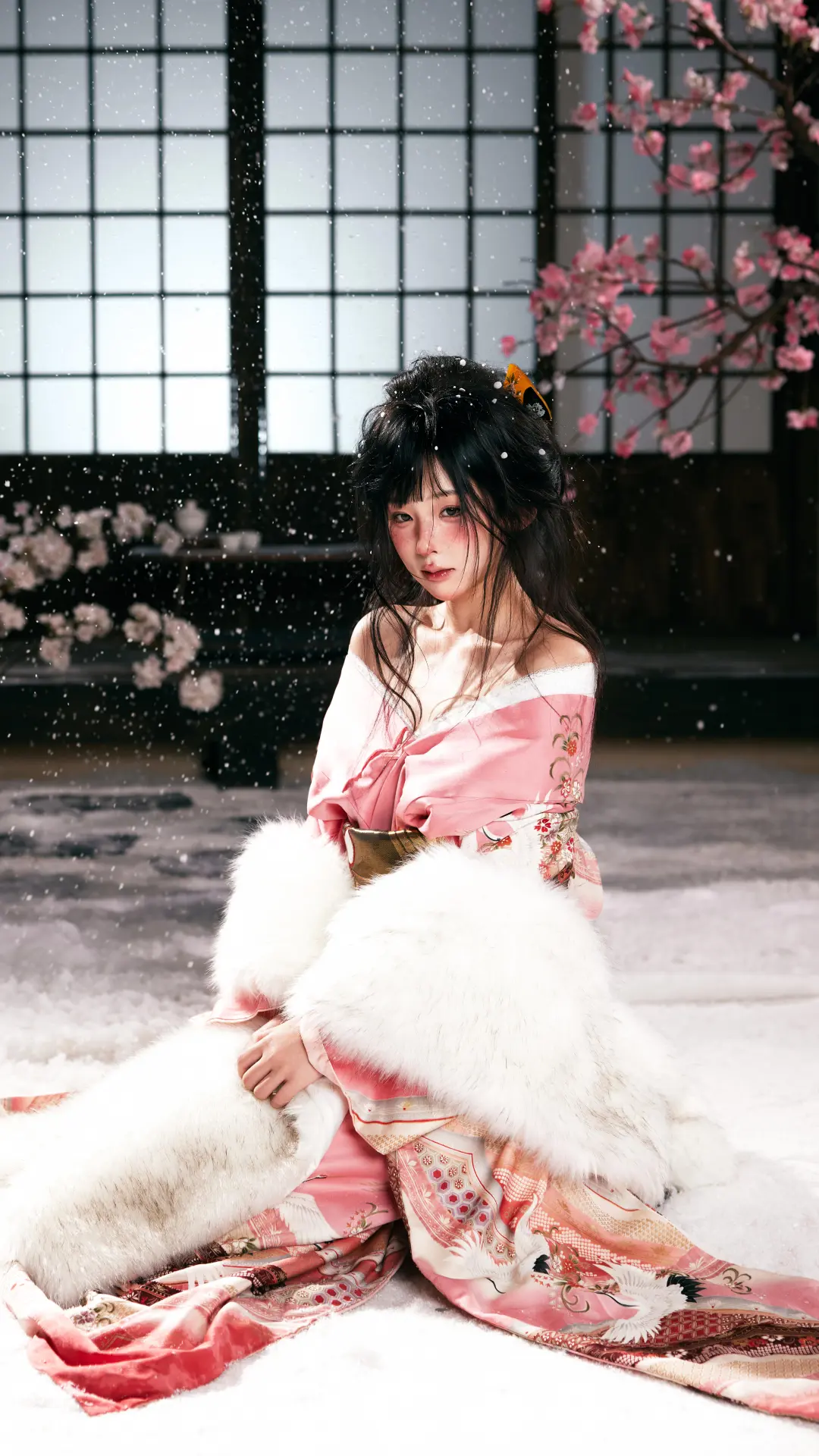 雪女||唯独心脏是雪花绣的痂 靠近你就融化