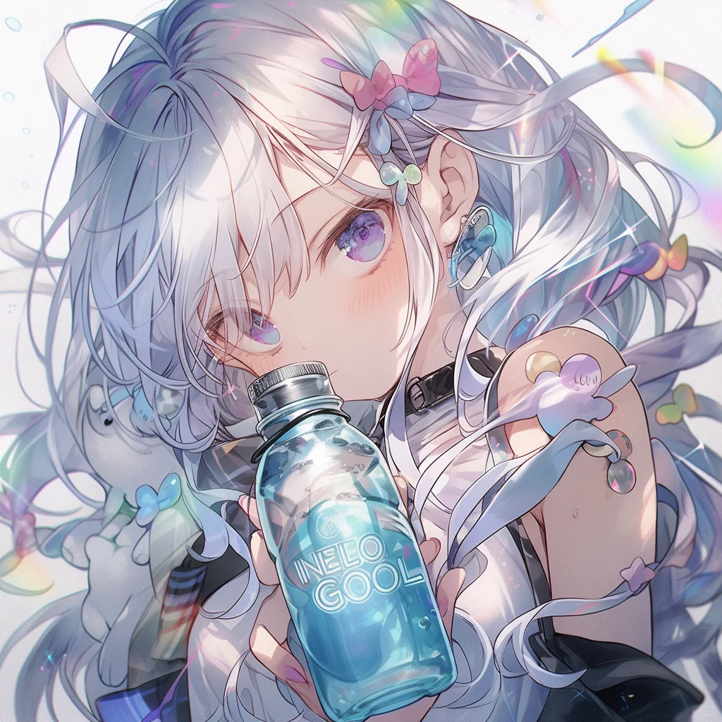 少女插画！女漫头，这也太闪叭！太好看啦！