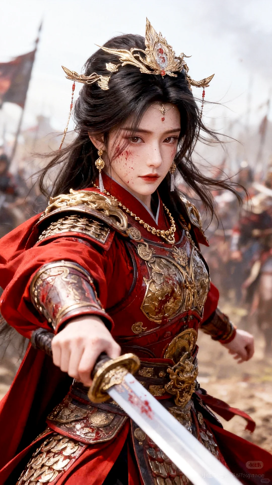 国漫女神｜姚惜雪仙逆妖将神装幻想动漫壁纸