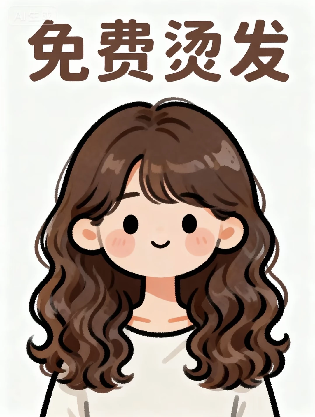 免费烫头发，模特互勉