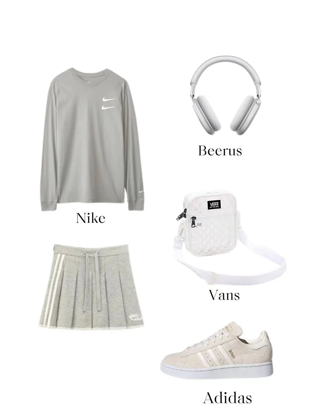 OOTD｜运动休闲感小精致女生穿搭🍷