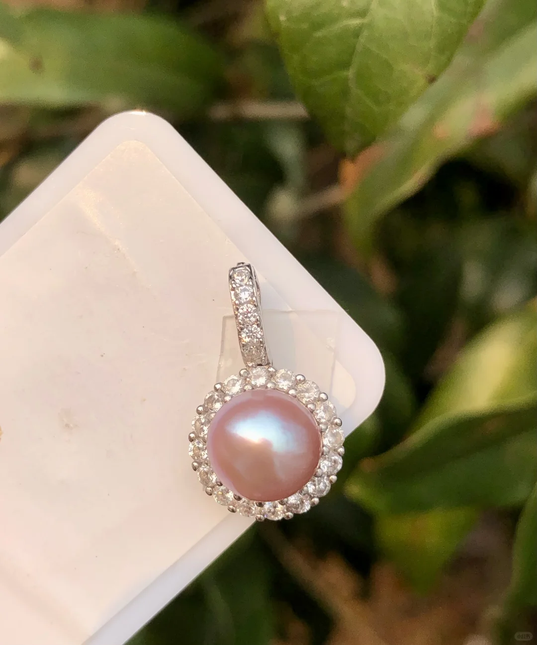 🛫38‼️9mm天然珍珠纯银吊坠