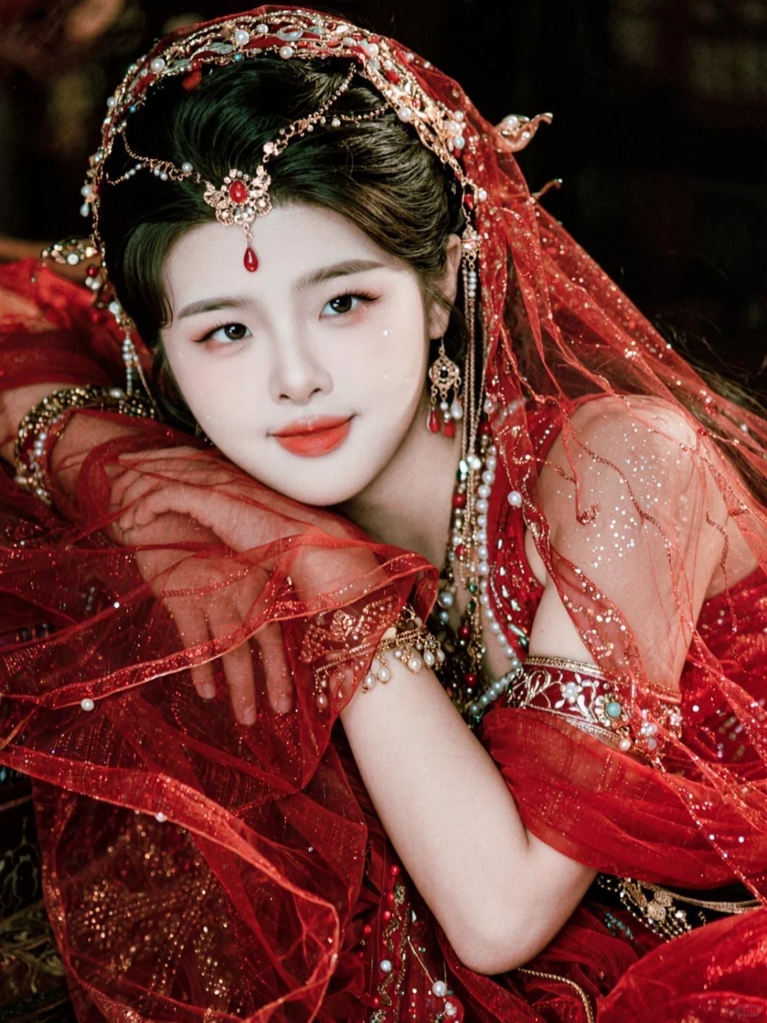 今日头像｜红色异域风情