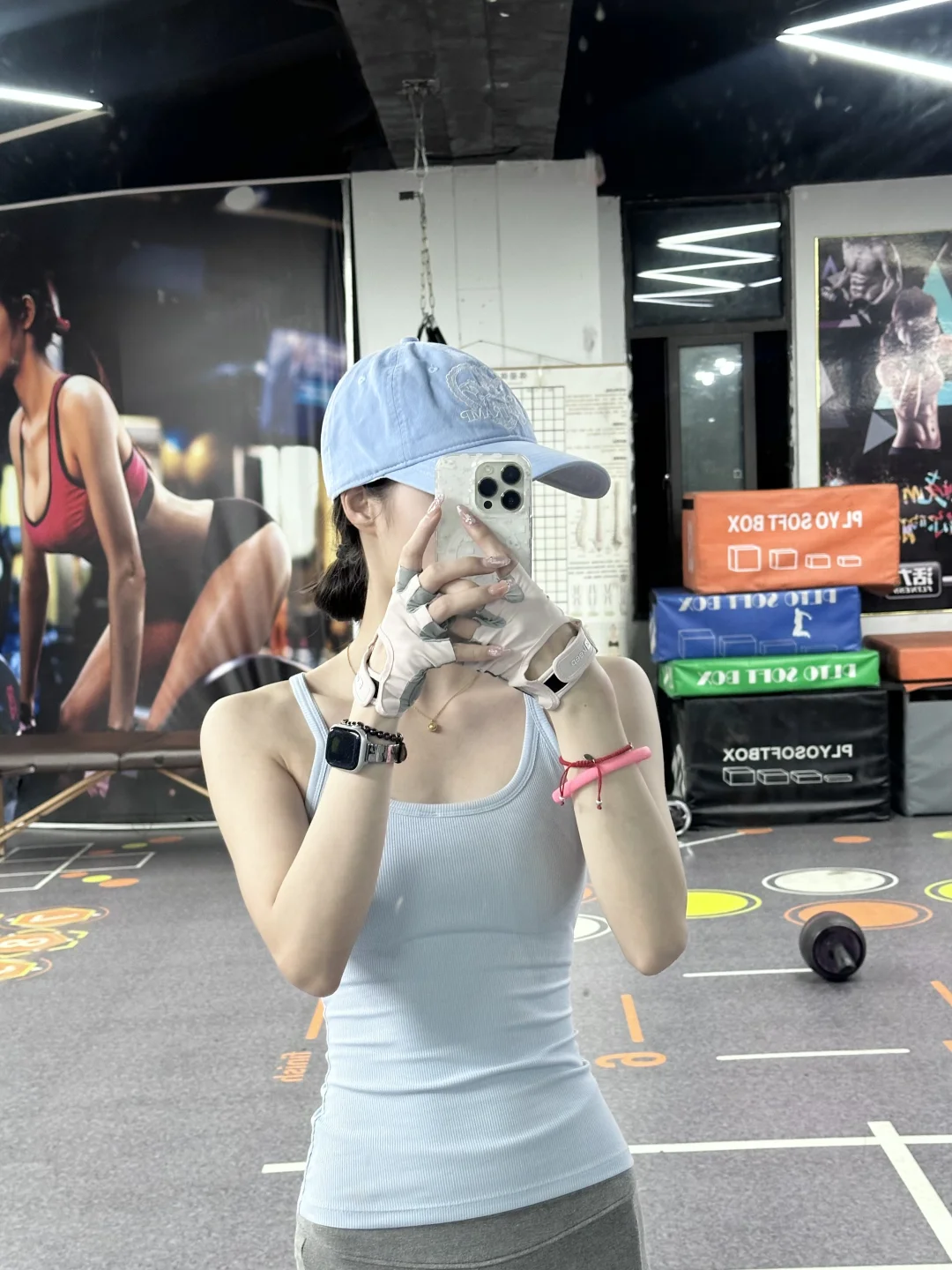 每天去健身房一定要做的就是打卡！