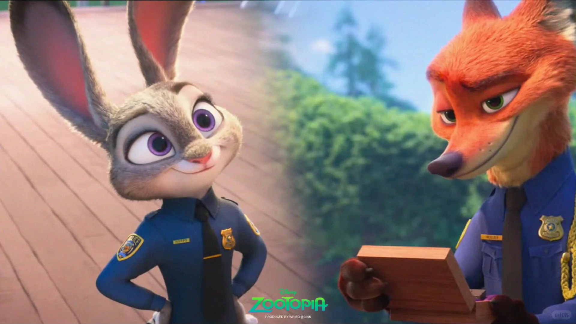 疯狂动物城电脑壁纸