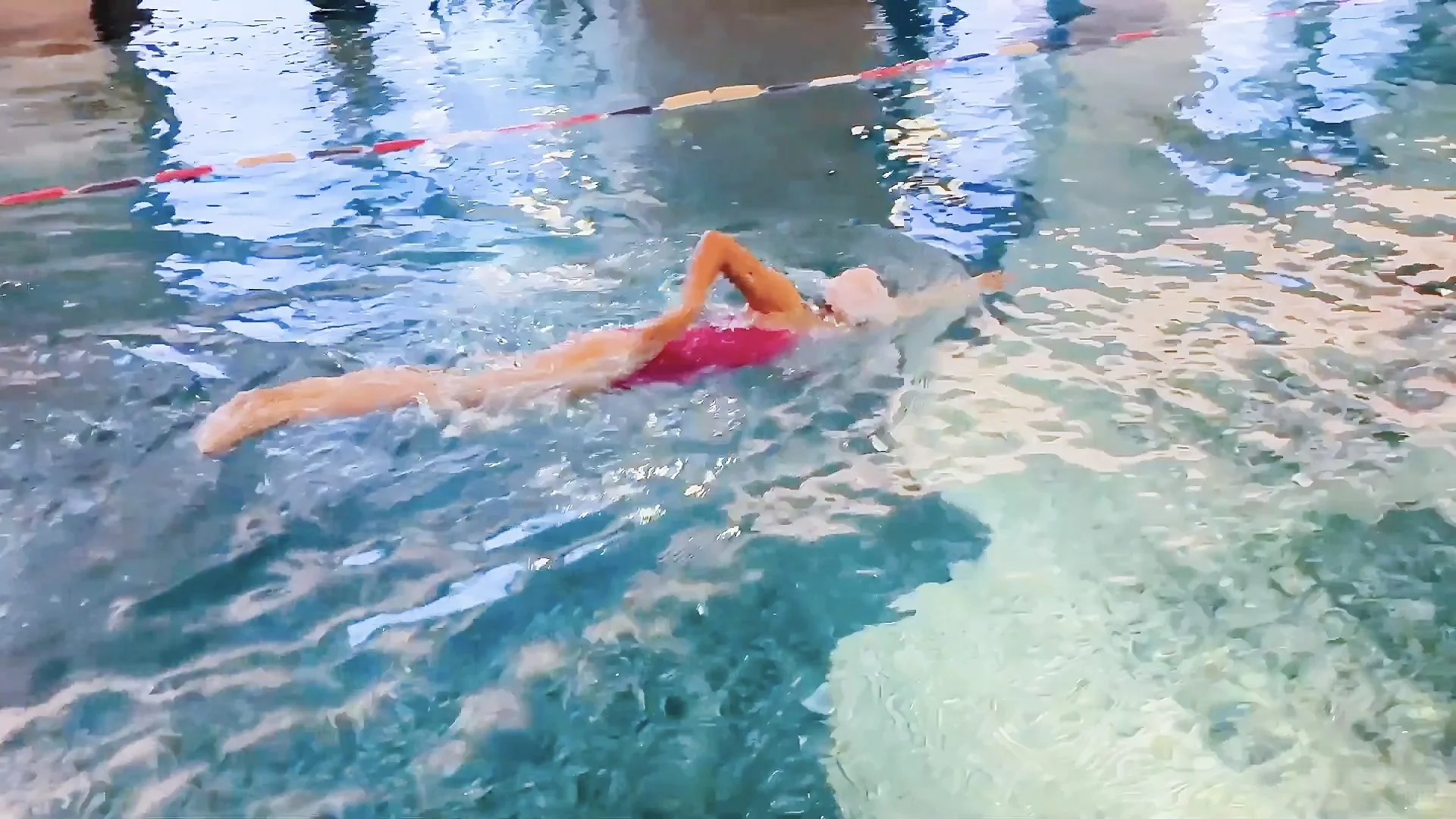 试试游泳和教练这么拍～