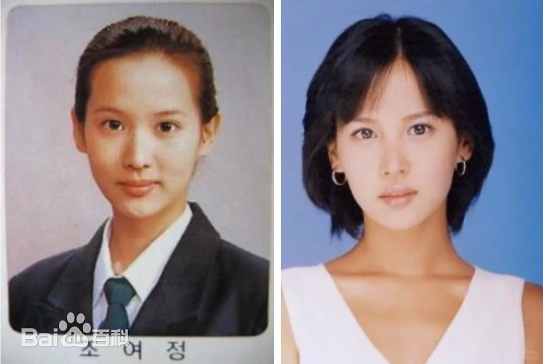 原生脸韩国美女演员曹汝珍