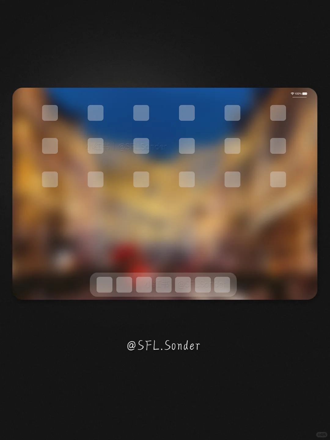 伦敦天使灯·Merry Christmas.平板壁纸