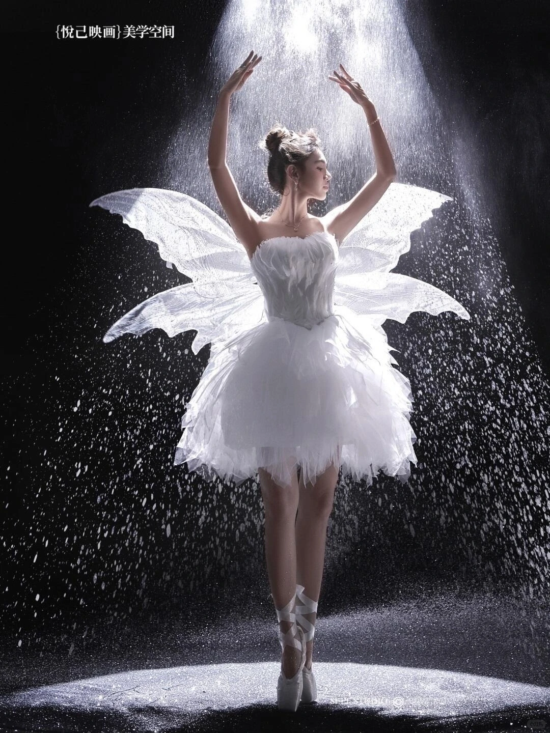 快看❗天使降临人间✨逆光而来太绝了