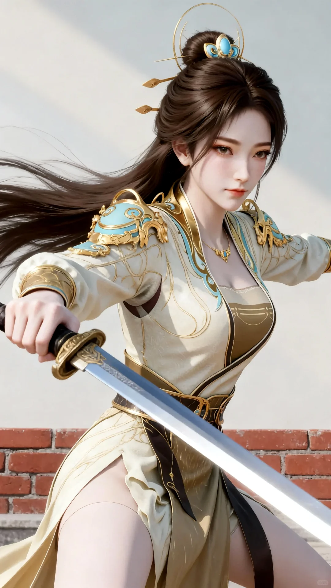 国漫女神｜姚曦遮天高清AI二次元动漫壁纸