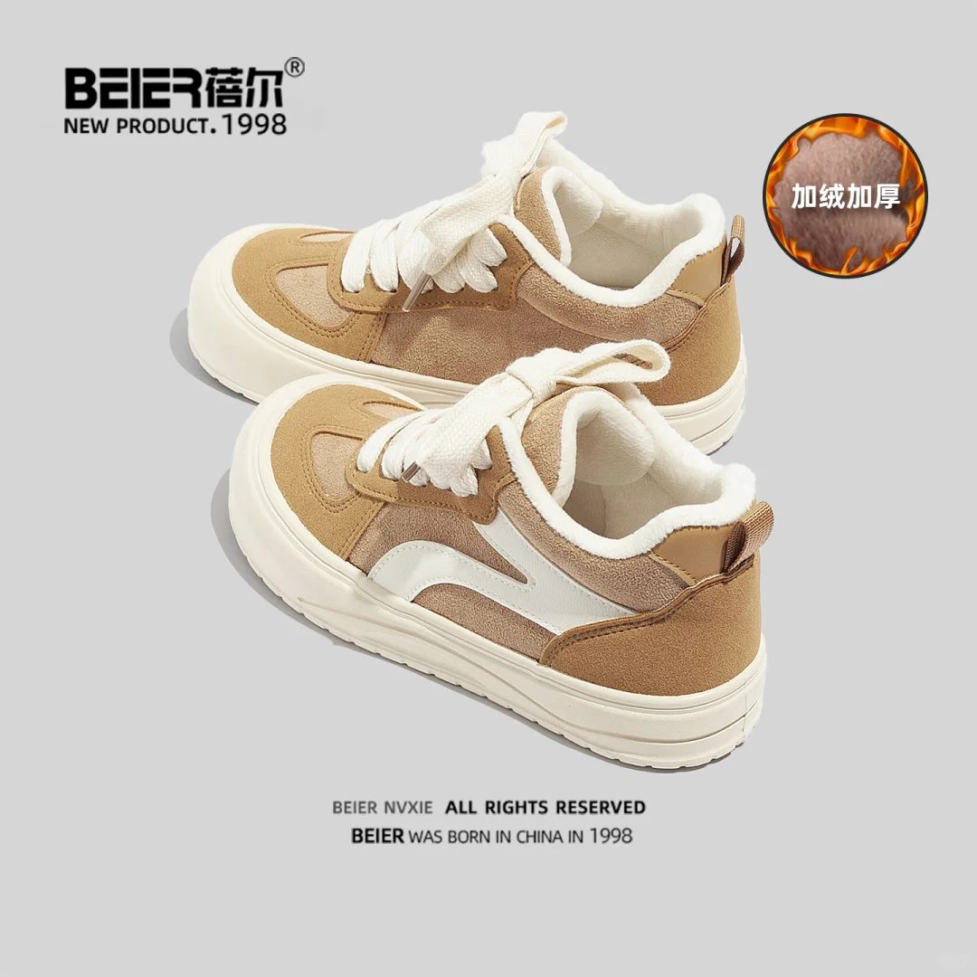 这双加绒高帮板鞋真的好有少年感！