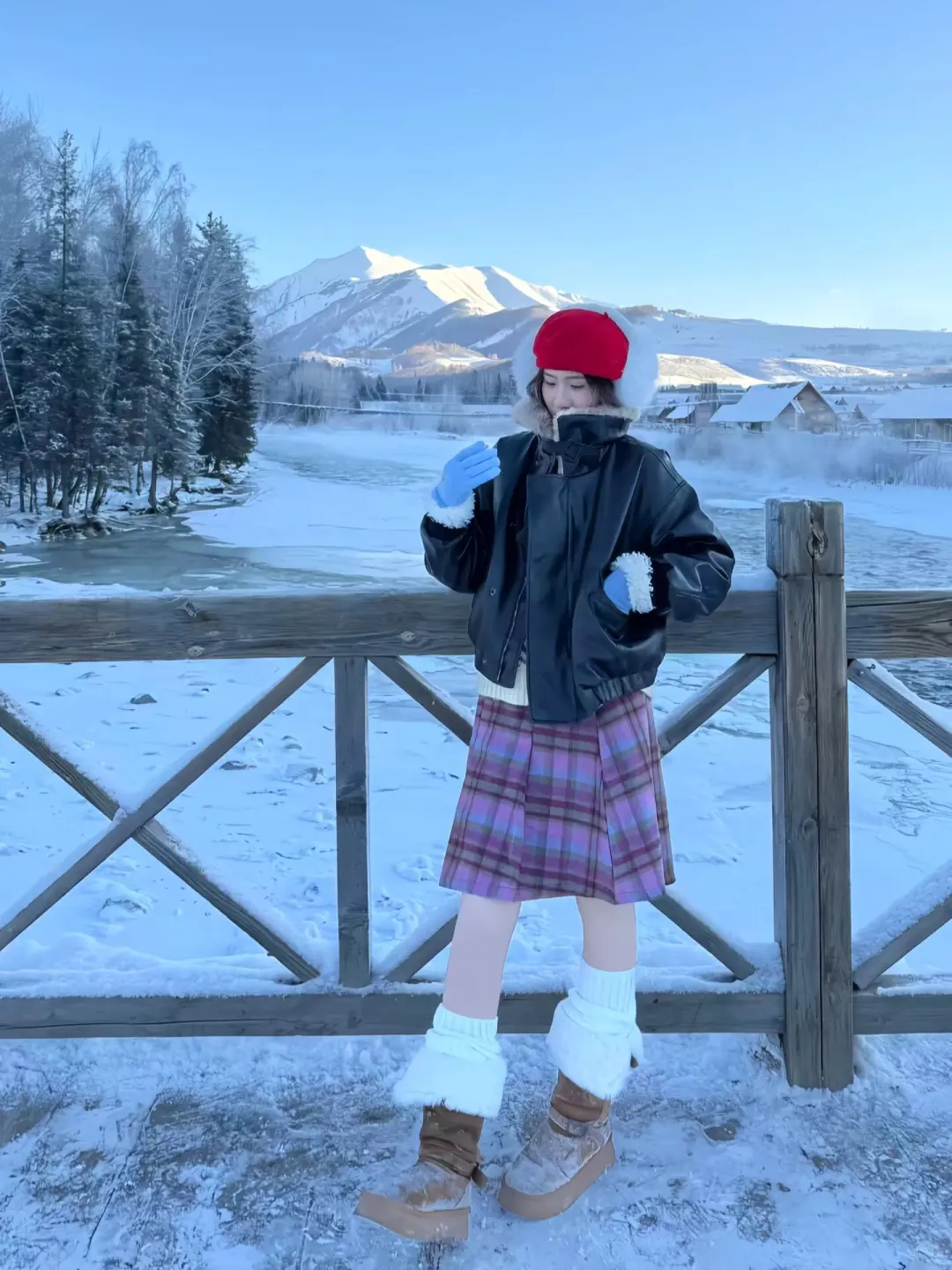 阿勒泰-15℃保暖级光腿神器！！巨自然啊啊