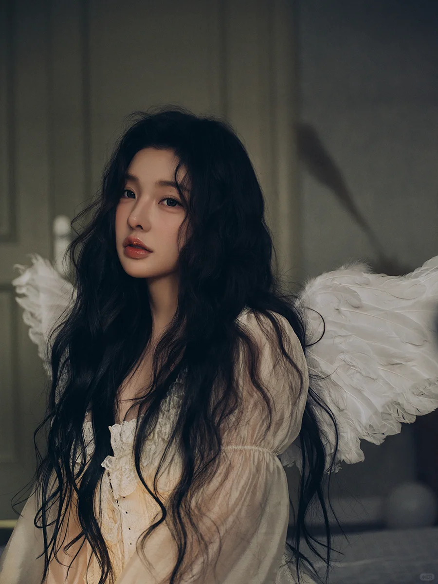 必拍❗所有女生都无法抗拒的光影天使写真