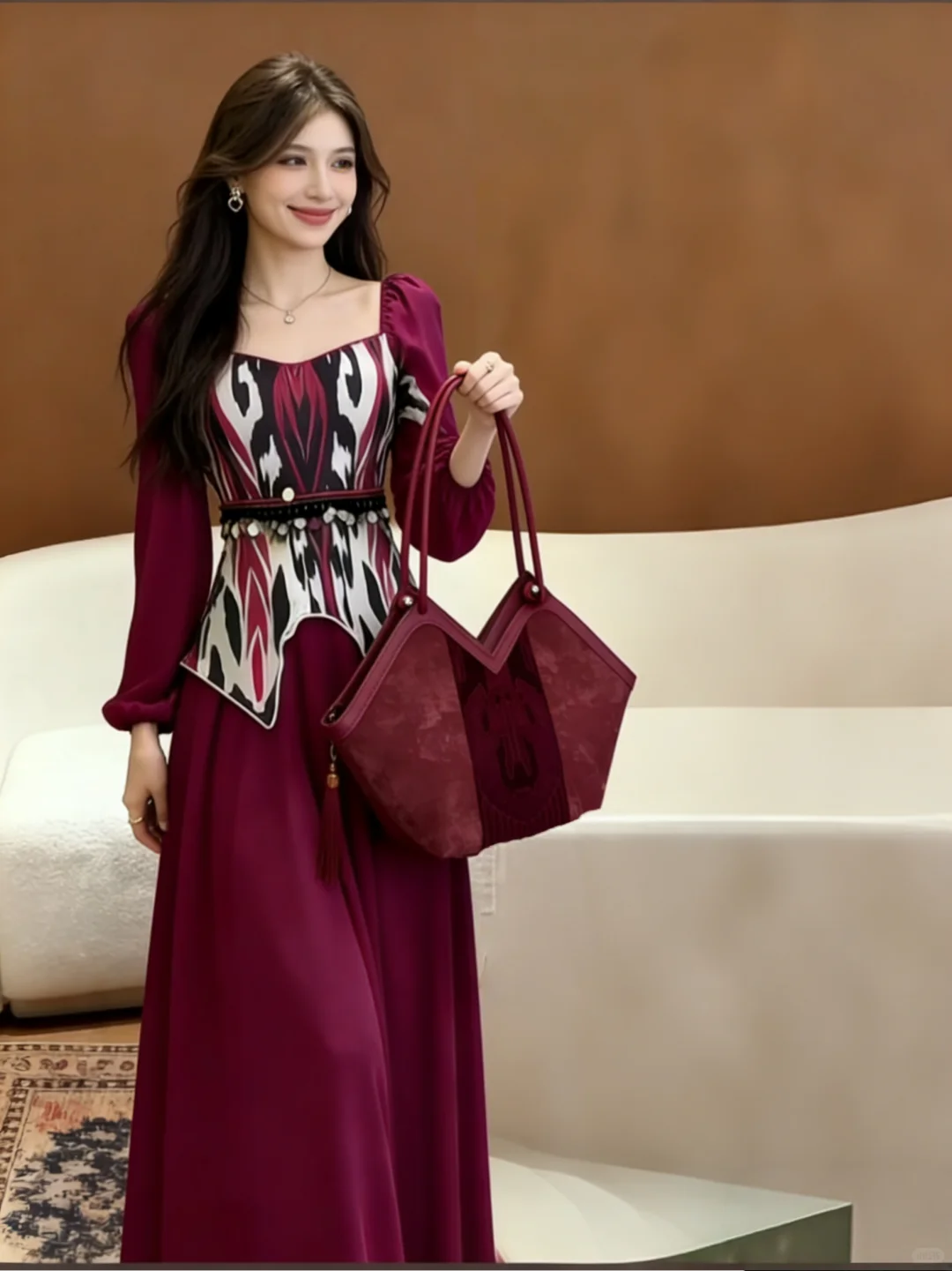 好有民族风情的裙子～😍