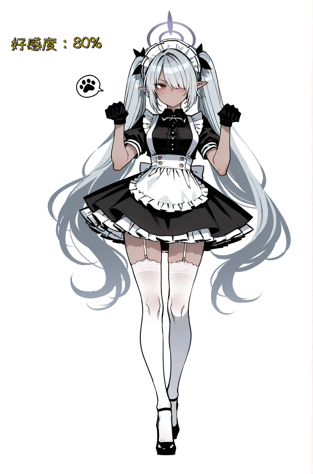 睡美人还是女仆装？银镜伊织不同好感穿搭！