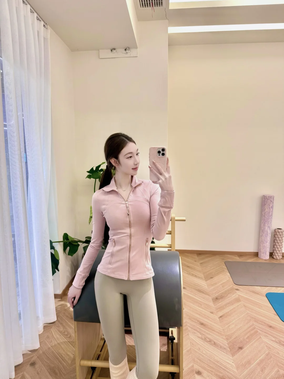 运动穿搭~Pilates Day🧘🏻‍♀️
