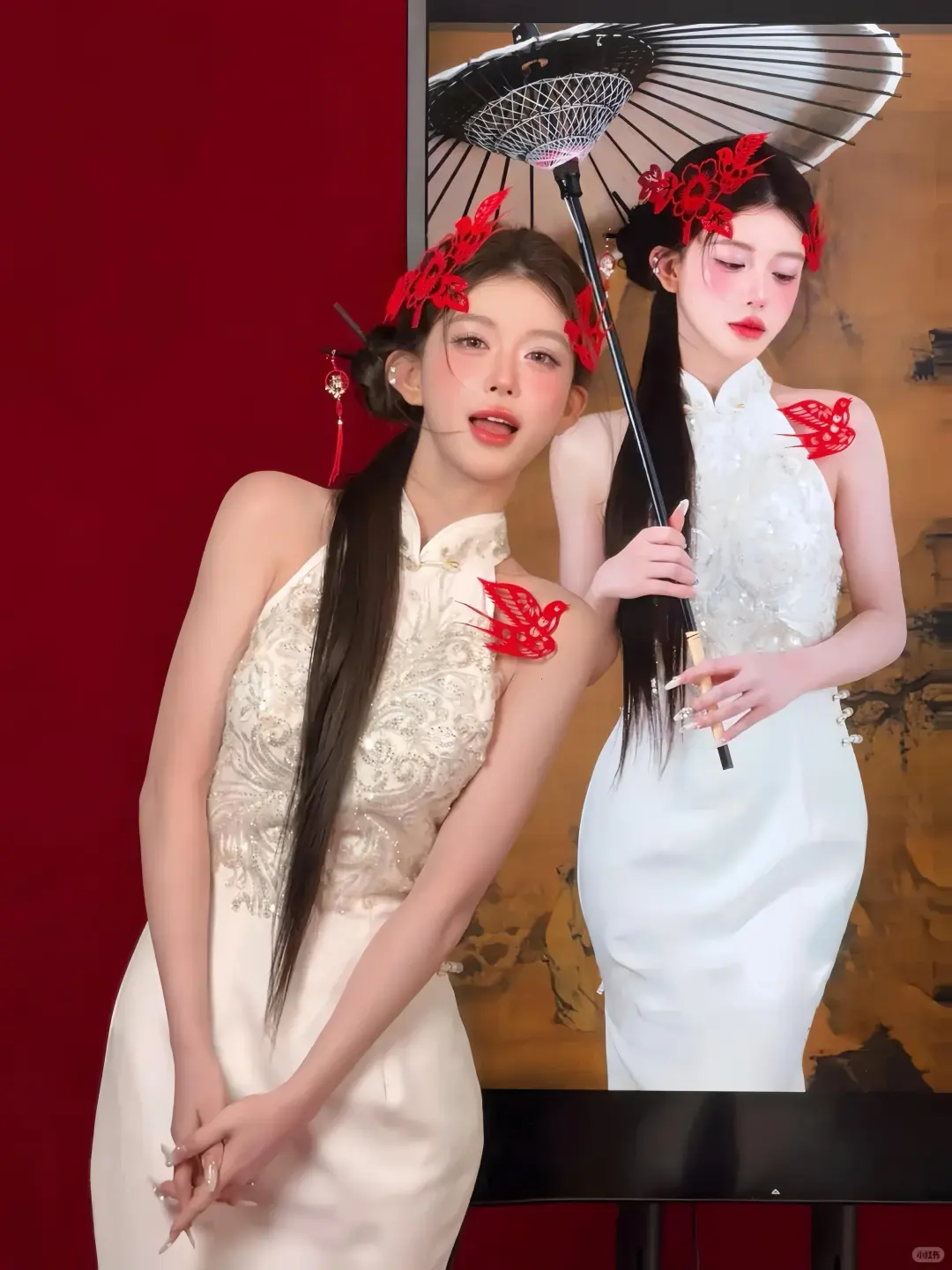 爆改女明星‼️全网爆火的新年写真🔥好绝