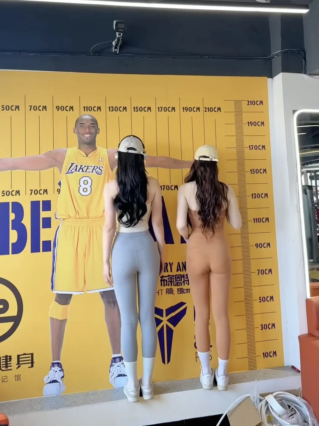 180&170和闺蜜就这样出门健身了~