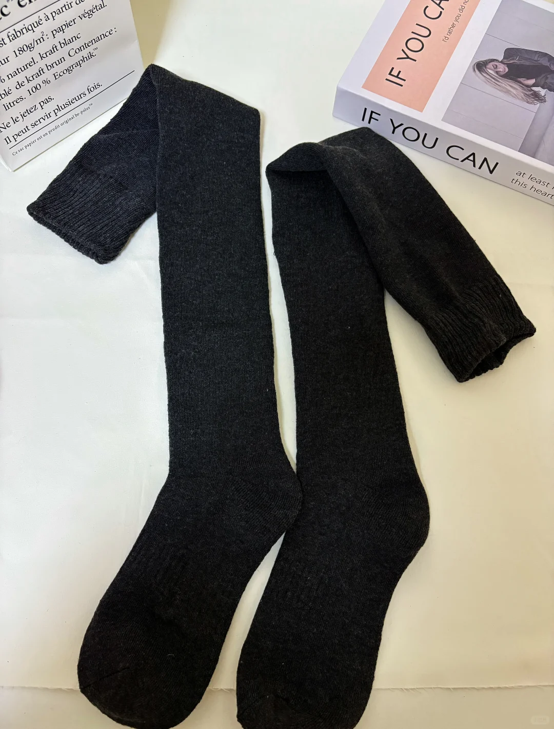 秋冬保命单品！这双长筒袜我能穿到下雪❄️