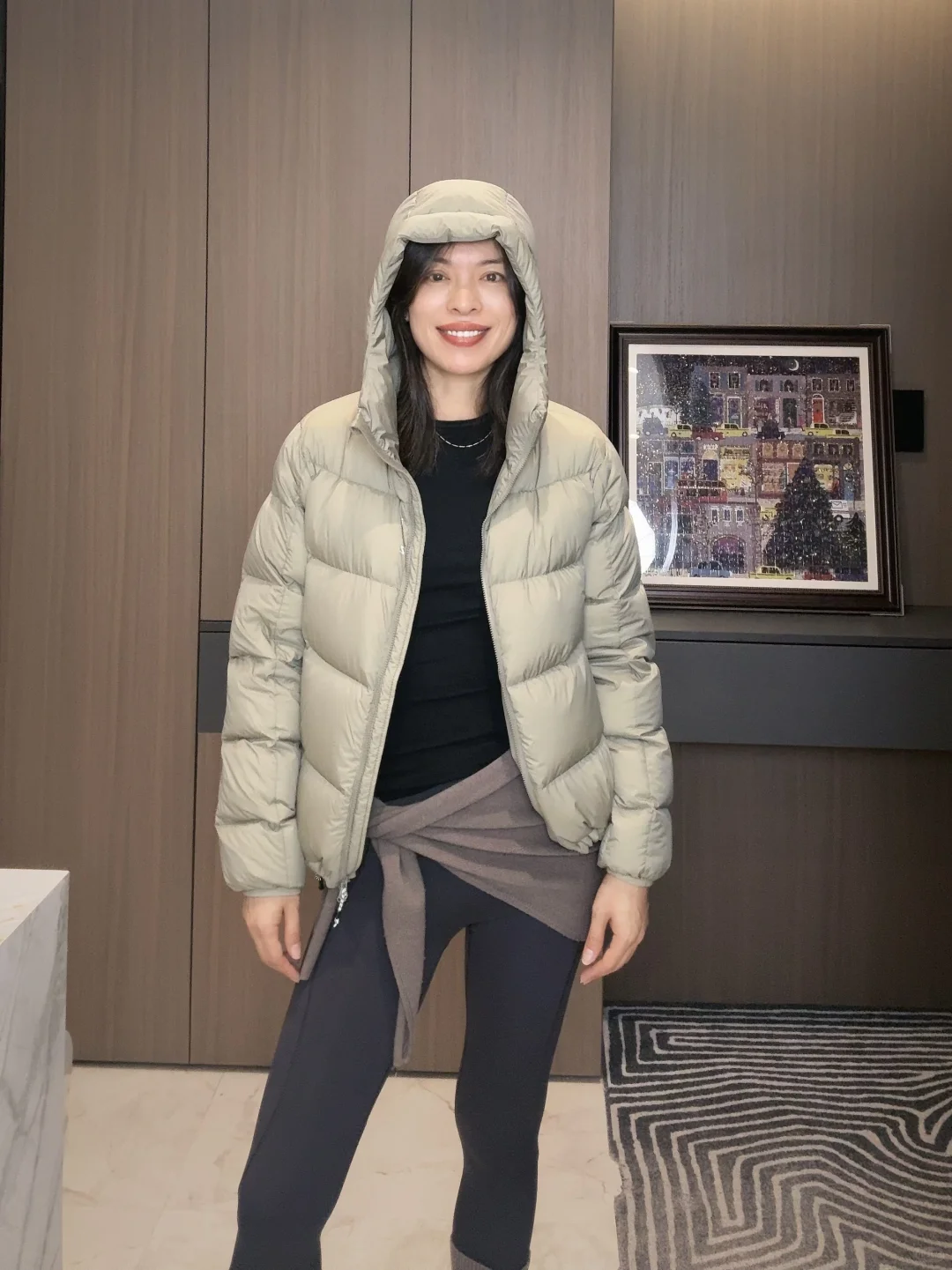 42岁姐姐｜羽绒服听说你们喜欢复古风？