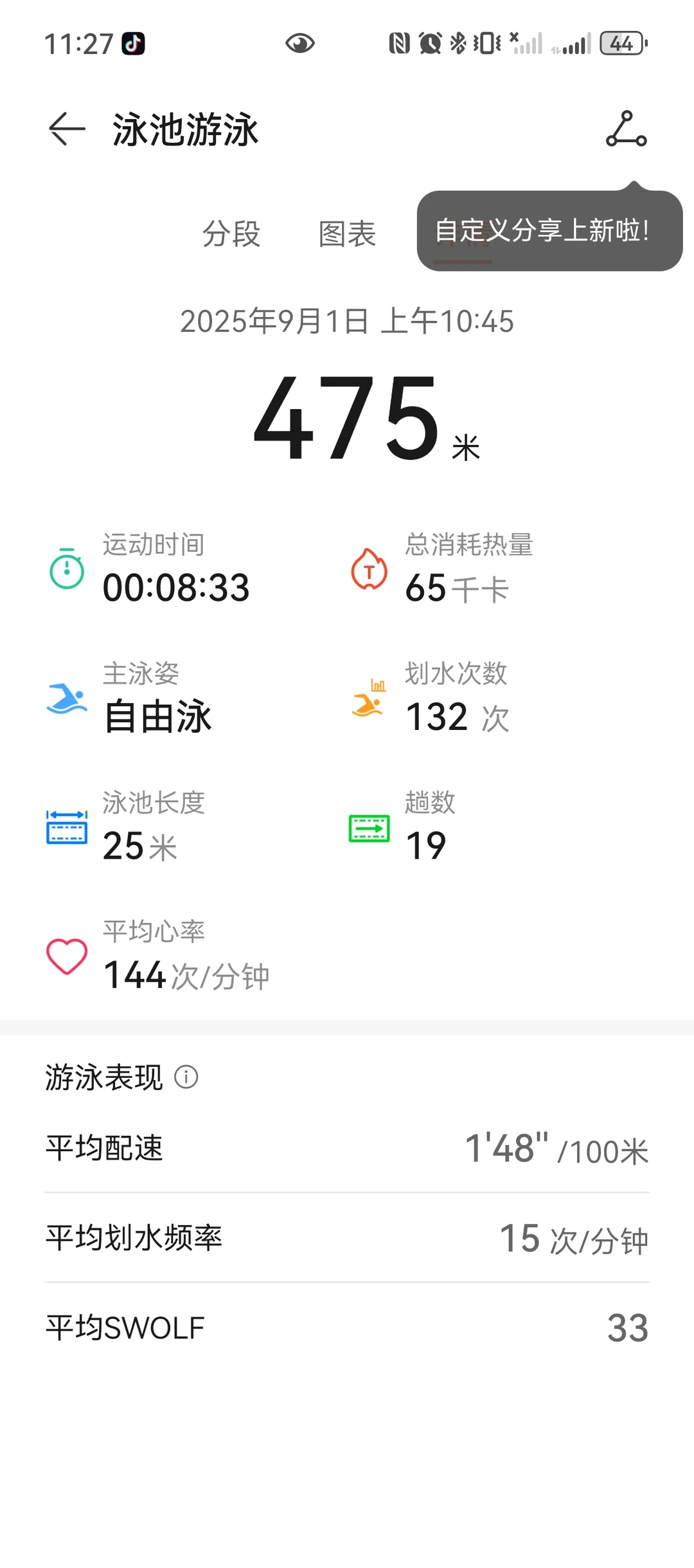 来享受开学第一波泳池啦
