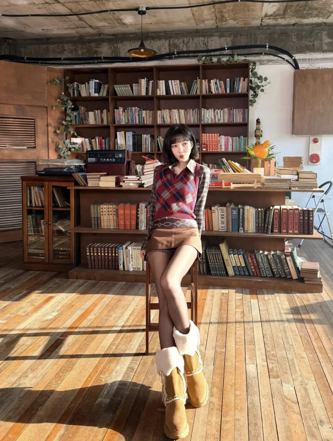 joy｜韩系复古叠穿公式来啦🤎💛