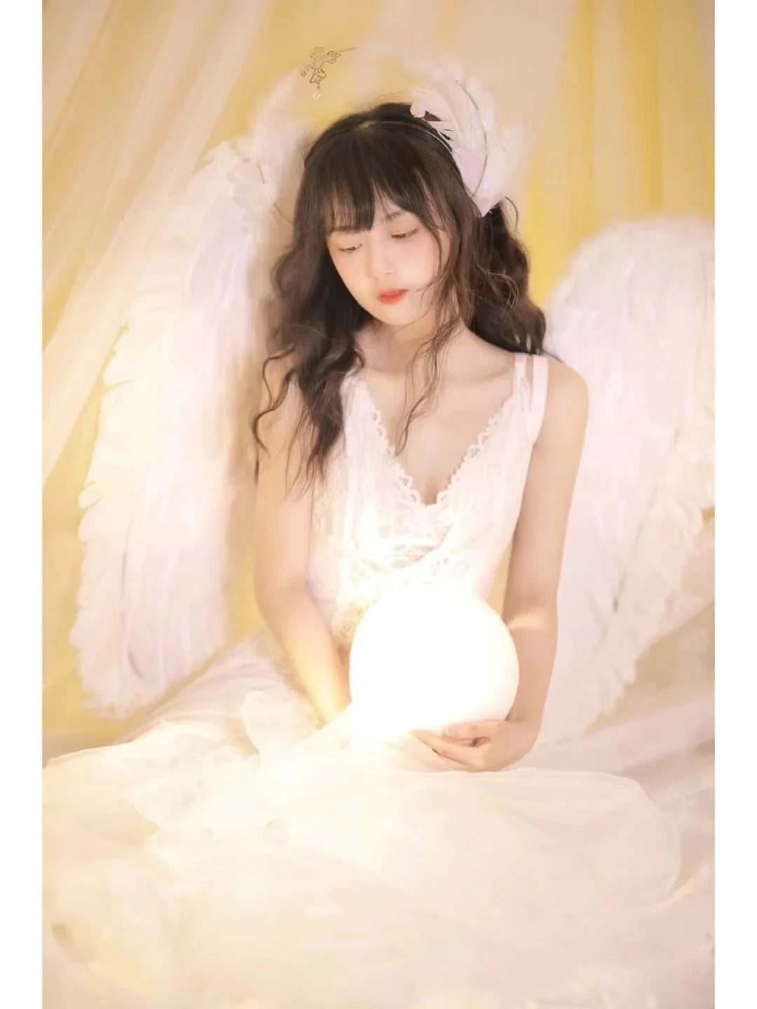 💛梦幻般的天使少女写真💛