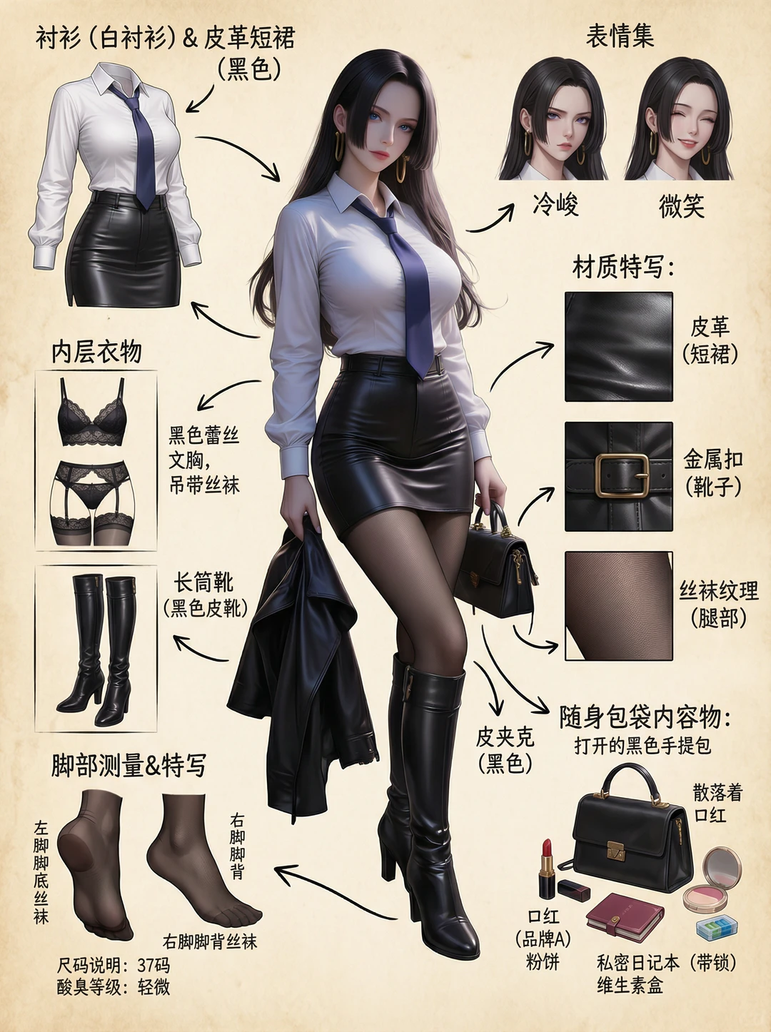 AI创作DIY海贼王女帝篇：ootd（内含咒语）