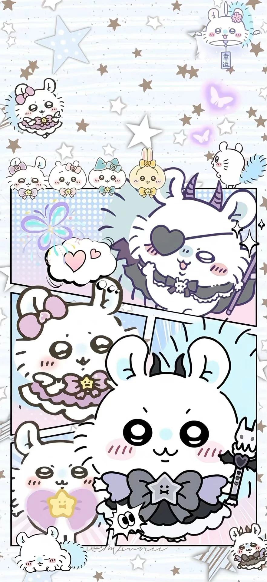 chiikawa｜四小只动态壁纸来啦！！