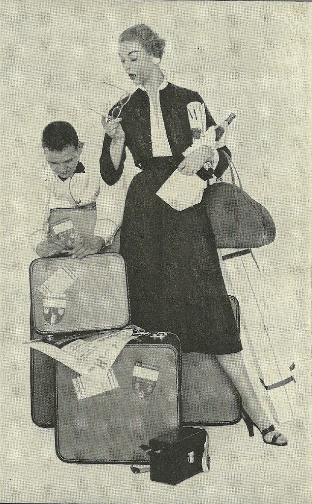 复古时装画报分享、复古穿搭分享